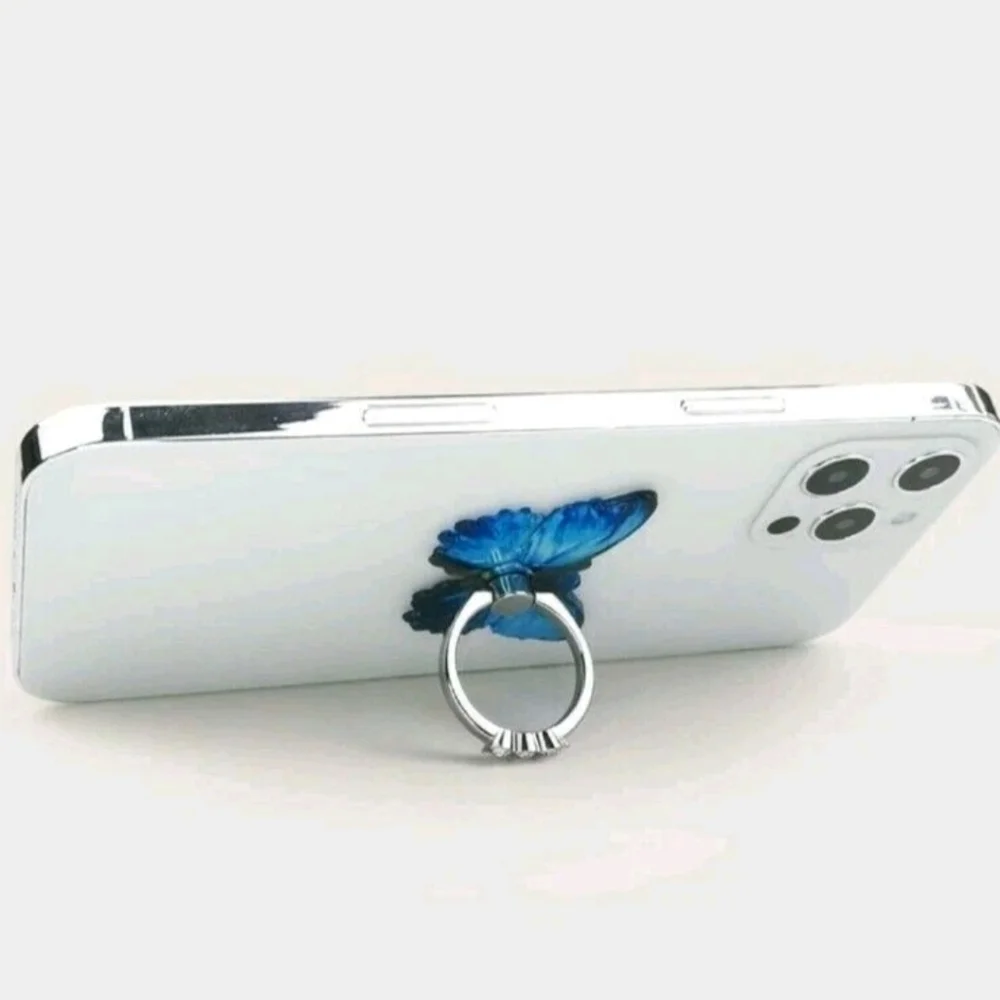 Cellphone Butterfly Diamond Ring Holder Rotates 360 Degrees, Cellphone Stand‎